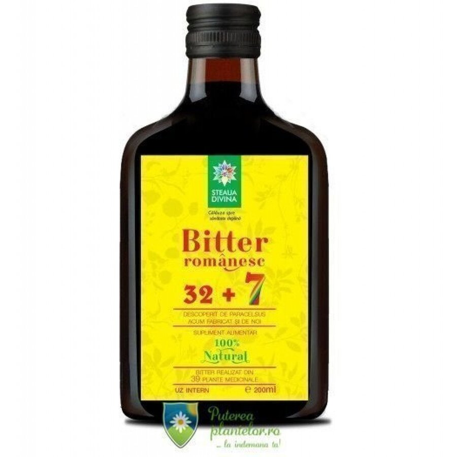 Bitter Romanesc cu 39 plante 200 ml