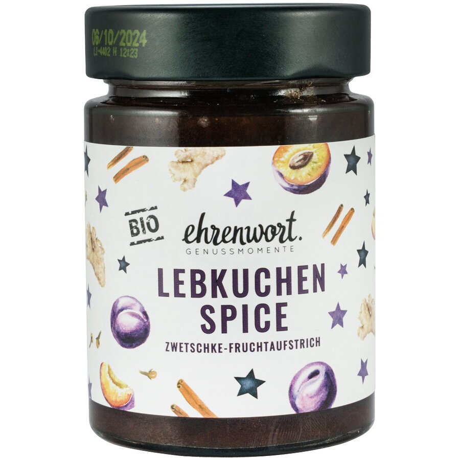 Magiun bio de prune cu mirodenii de turta dulce 200 g Ehrenwort