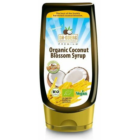 Sirop din nectar de flori de cocos bio 350g Dr. Goerg