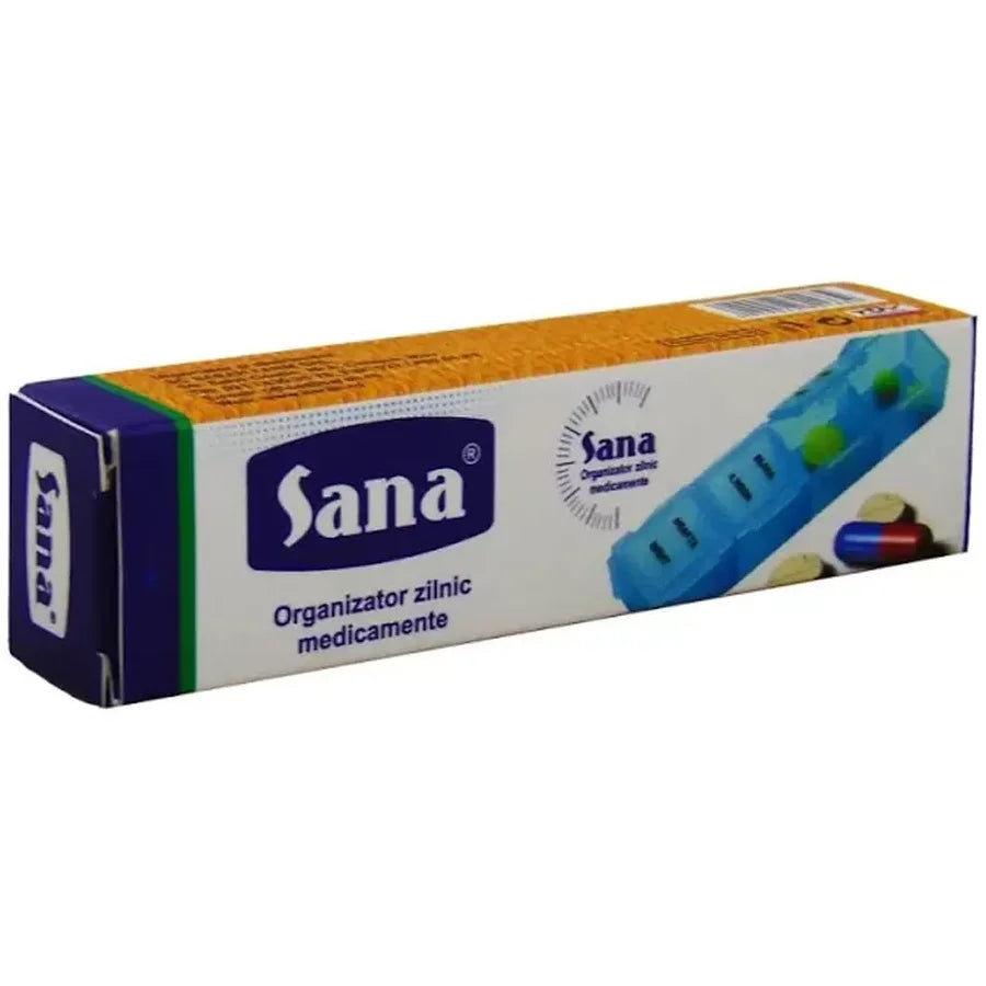 Organizator de medicamente zilnic, Sana