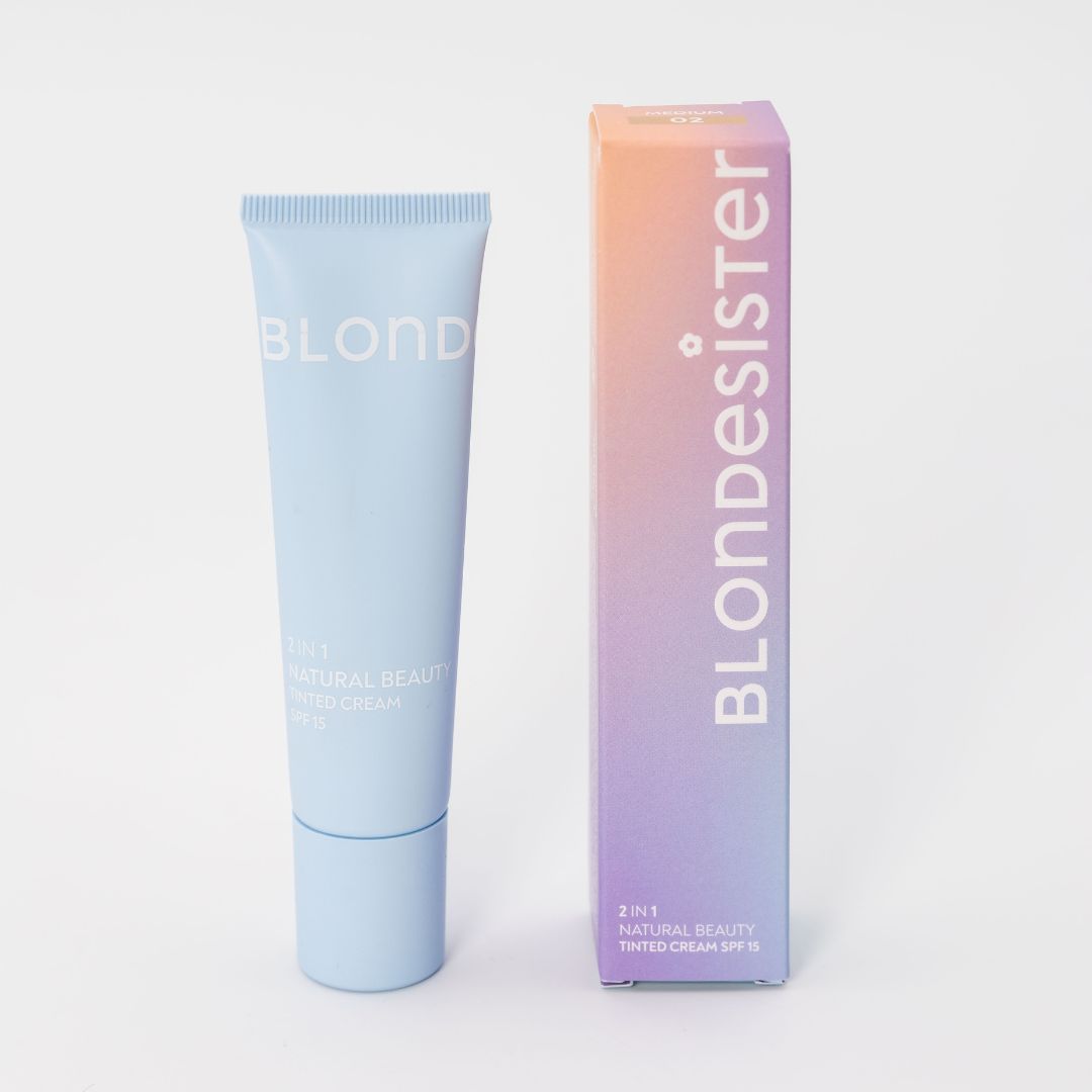 Crema coloranta BB Cream 2 in 1 Natural Beauty - FAIR 00, SPF 15, Blondesister, 30 ml