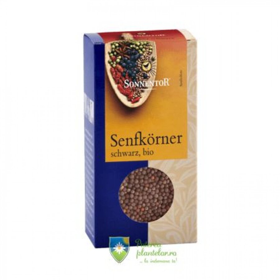 Condiment Seminte Mustar Negru Eco 80 gr