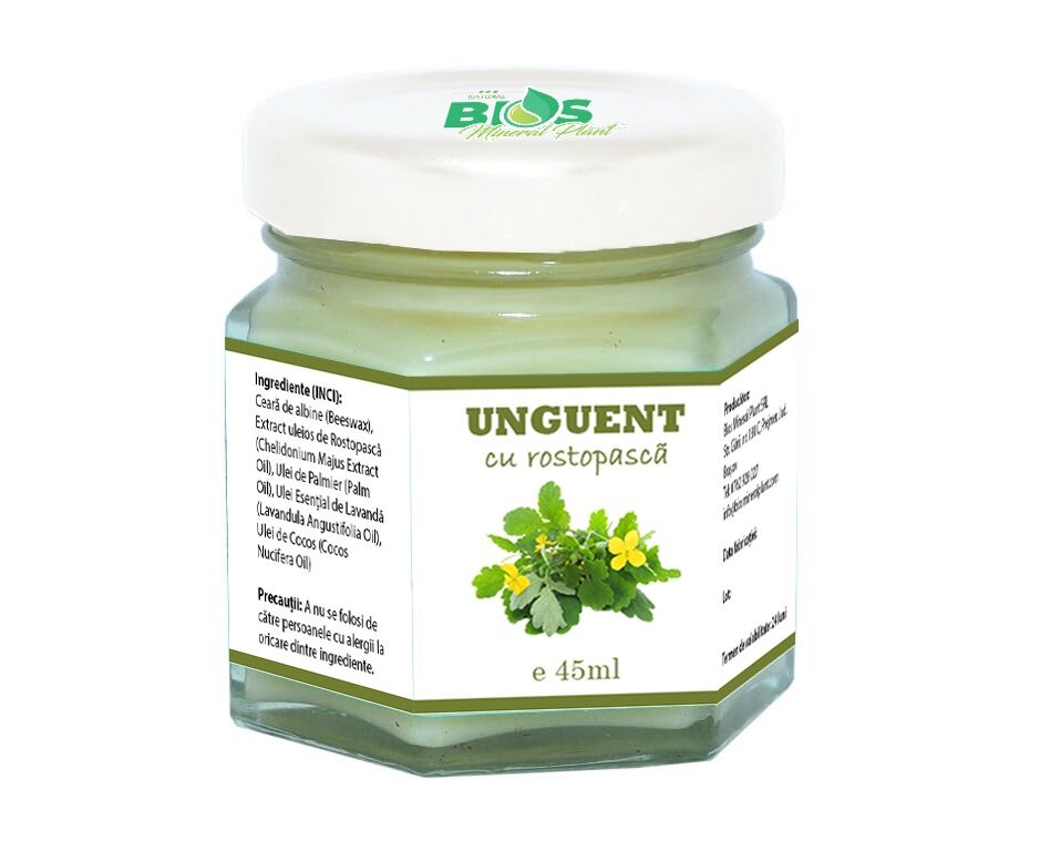 Unguent cu rostopasca, 45ml, Bios Mineral Plant