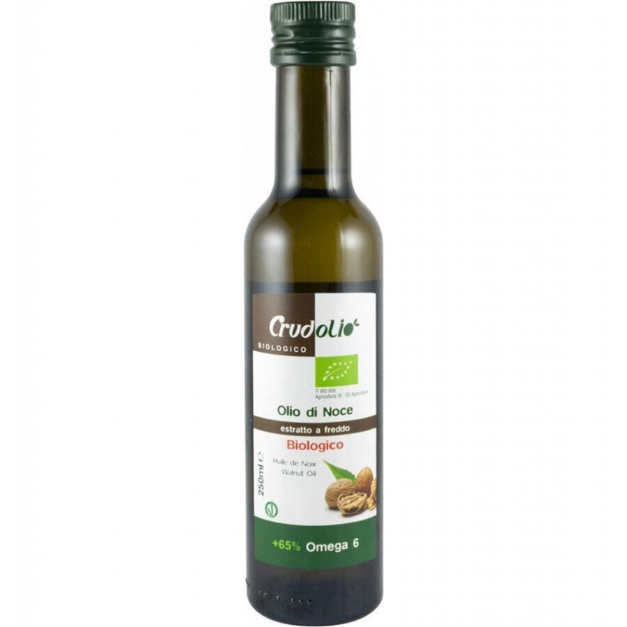 Ulei bio din samburi de nuca Crudolio 250ml