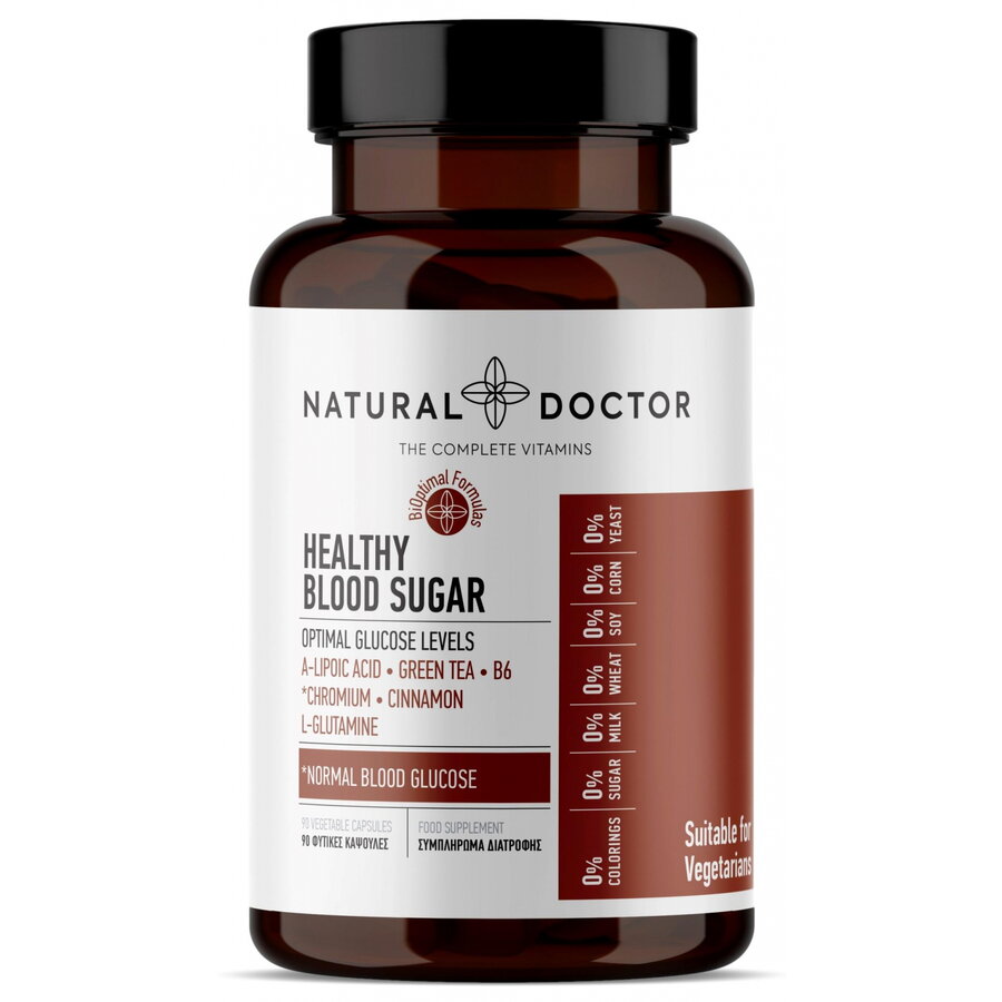 HEALTHY BLOOD SUGAR glicemie normala Natural Doctor 90 CPS