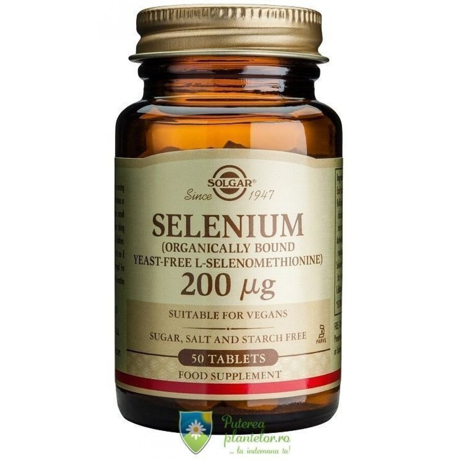 Selenium 200mcg 50 tablete