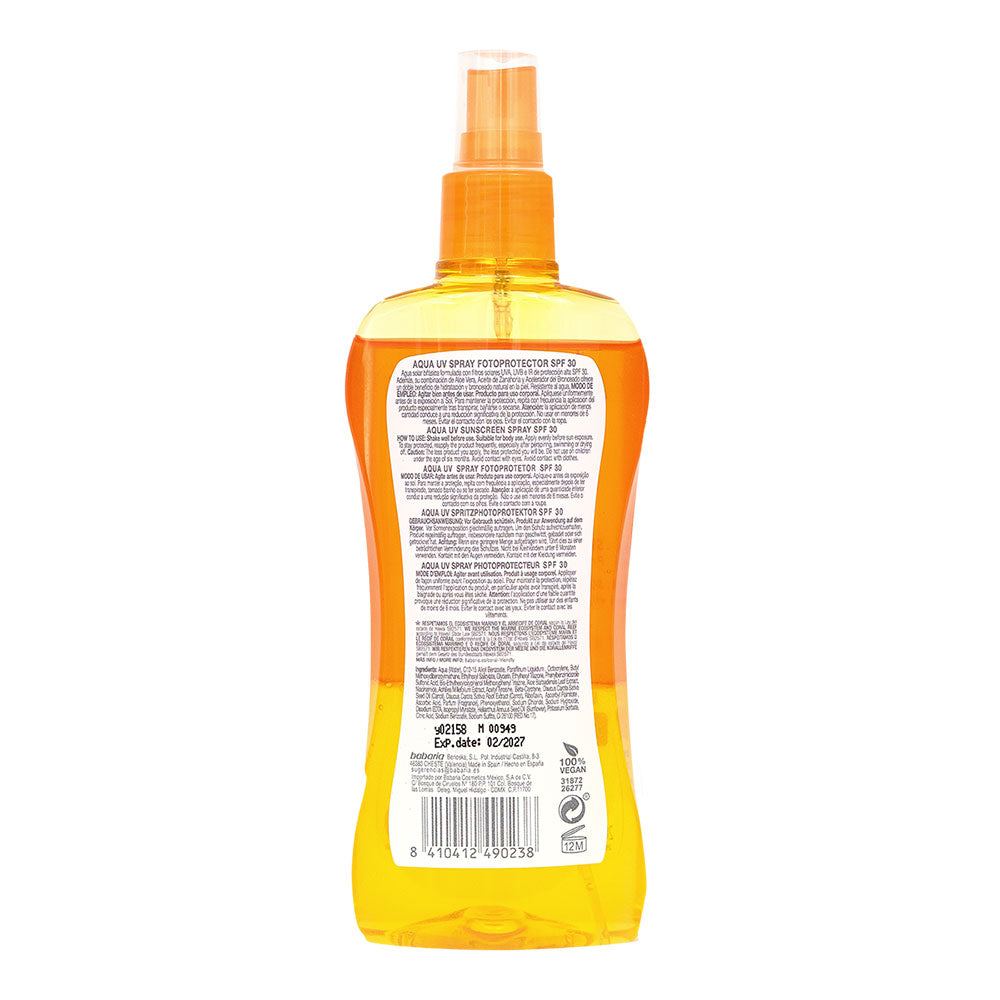 Spray bifazic fotoprotector SPF30 & accelerator bronzare