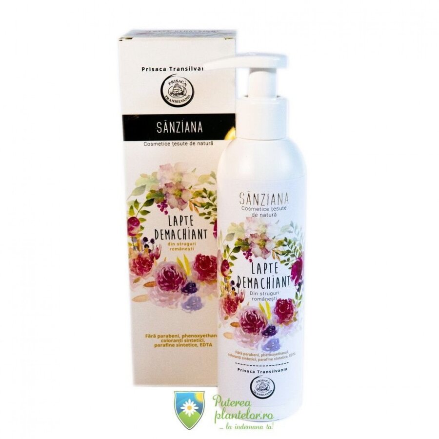 Lapte demachiant Sanziana 200 ml