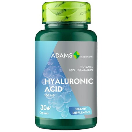 Acid Hialuronic 100mg 30cps, Adams