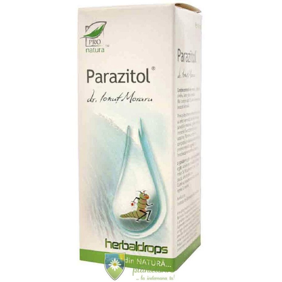 Parazitol Herbal drops 50 ml Expira: 27.06.2025