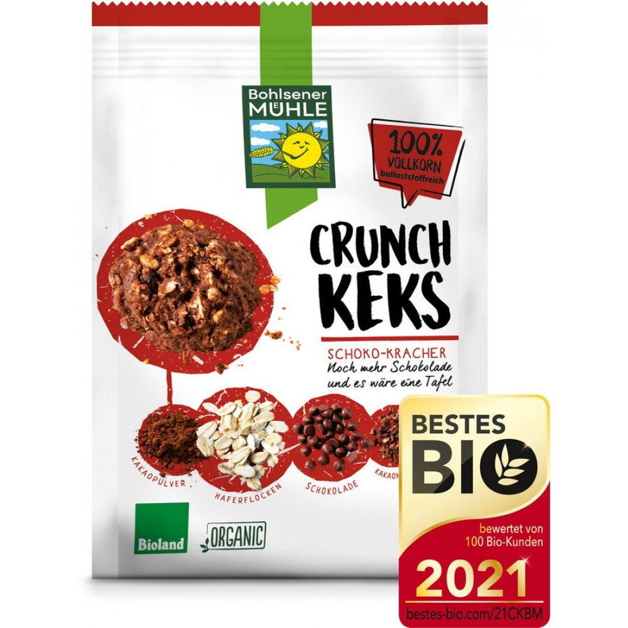 Biscuiti crocanti cu ciocolata 150 g