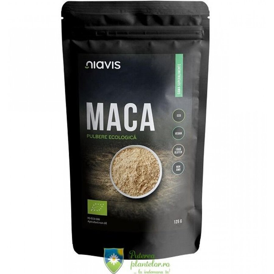 Maca pulbere Ecologica/Bio 125 gr Expira: 31.08.2025