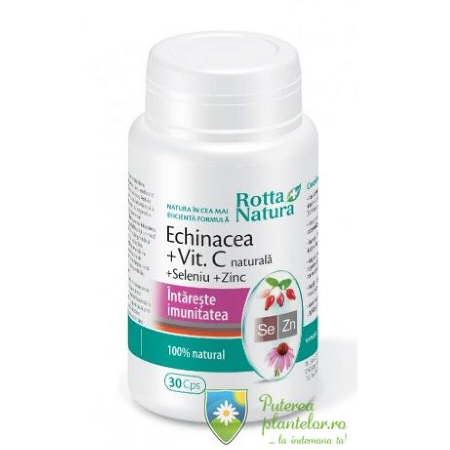 Echinacea + Vit.C + Seleniu + Zinc 30 cps