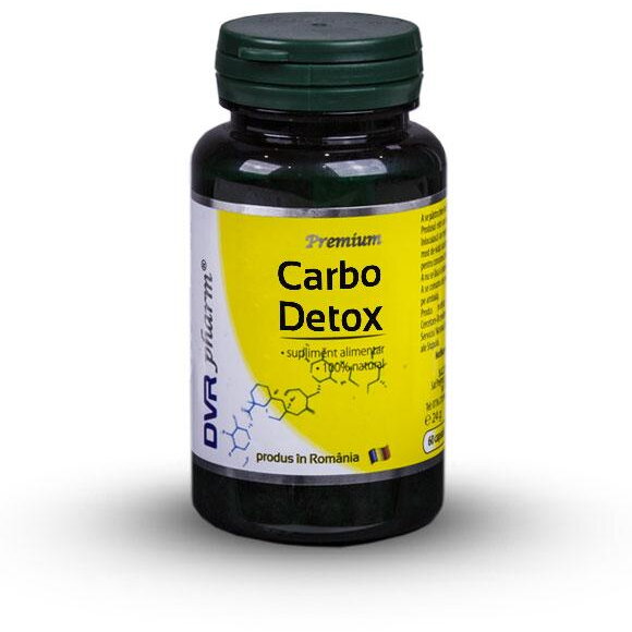 Carbo Detox 60 capsule Expira: 31.05.2025