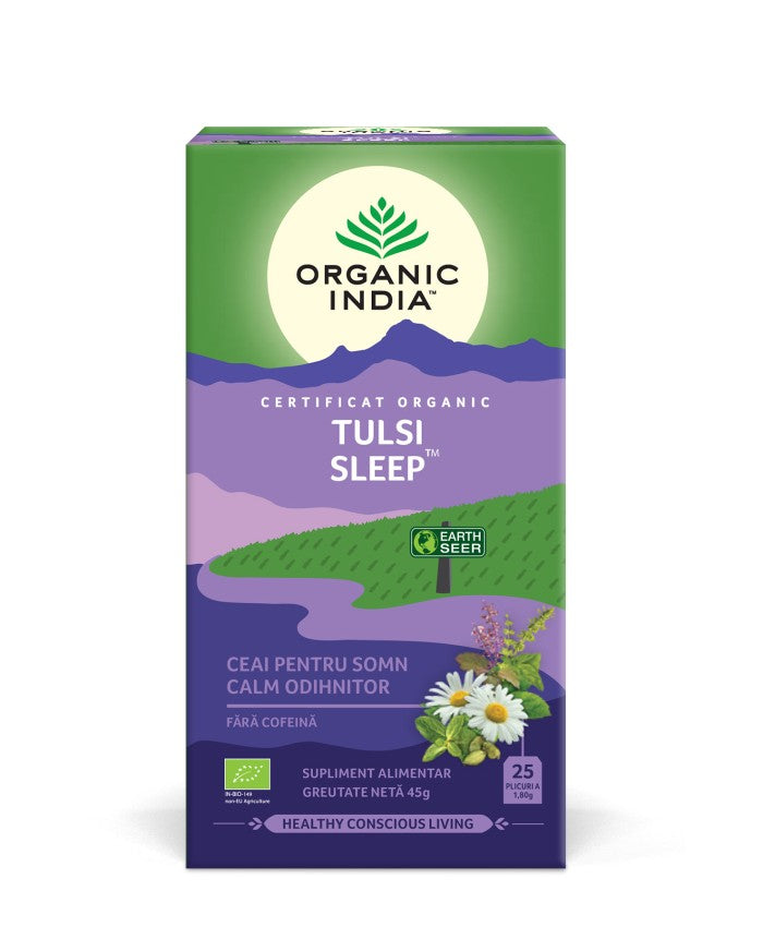 Ceai Tulsi Sleep Somn Calm, Odihnitor 25 plicuri