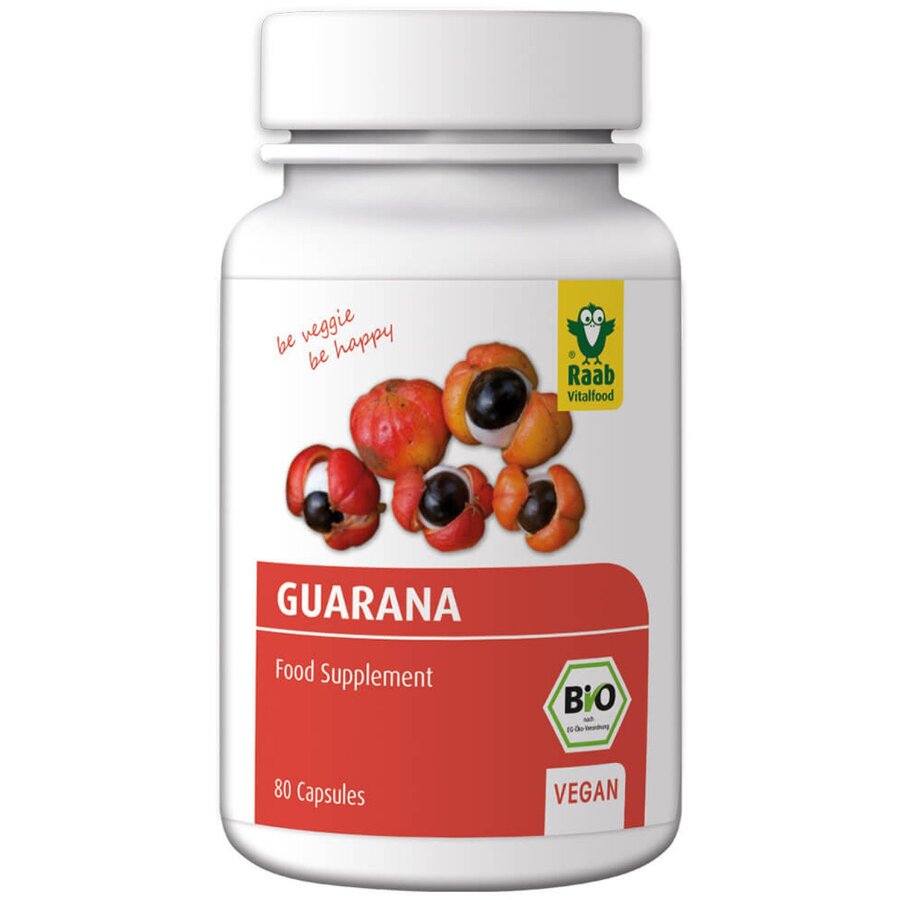 Guarana Bio 500mg, 80 Capsule