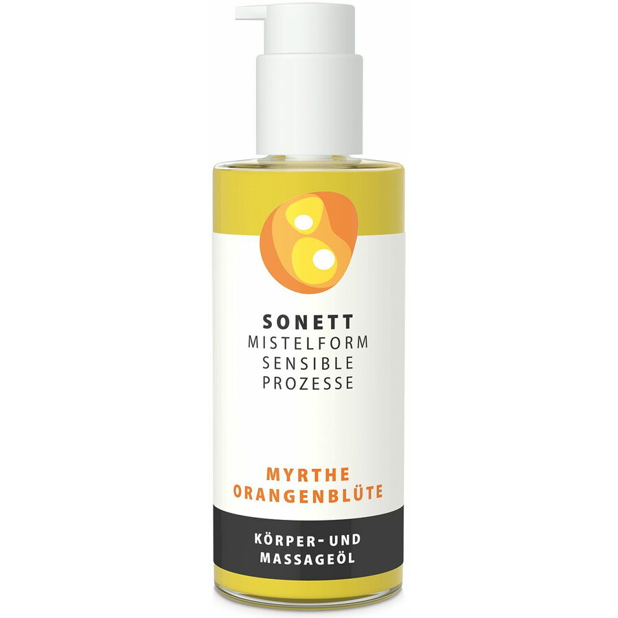 Ulei pentru corp si masaj cu mirt si flori de portocal bio 145ml