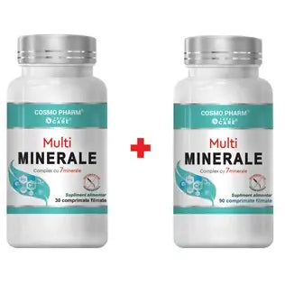 Pachet Multiminerale 90 + 30 comprimate filmate, Cosmopharm