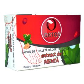 Sapun Racoritor pentru Picioare cu Menta 100 gr Ortos