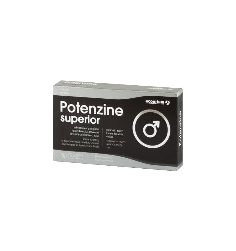Potenzine superior, 30 tablete – 39,5 g Aconitum