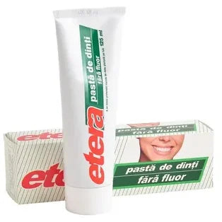 Pasta de dinti fara fluor, 125ml, Plant Activ