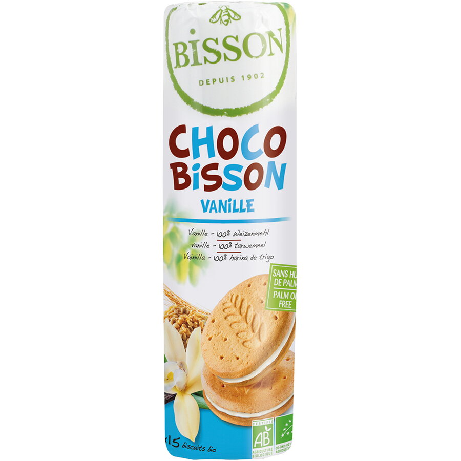 CHOCO BISSON cu crema de vanilie 300g