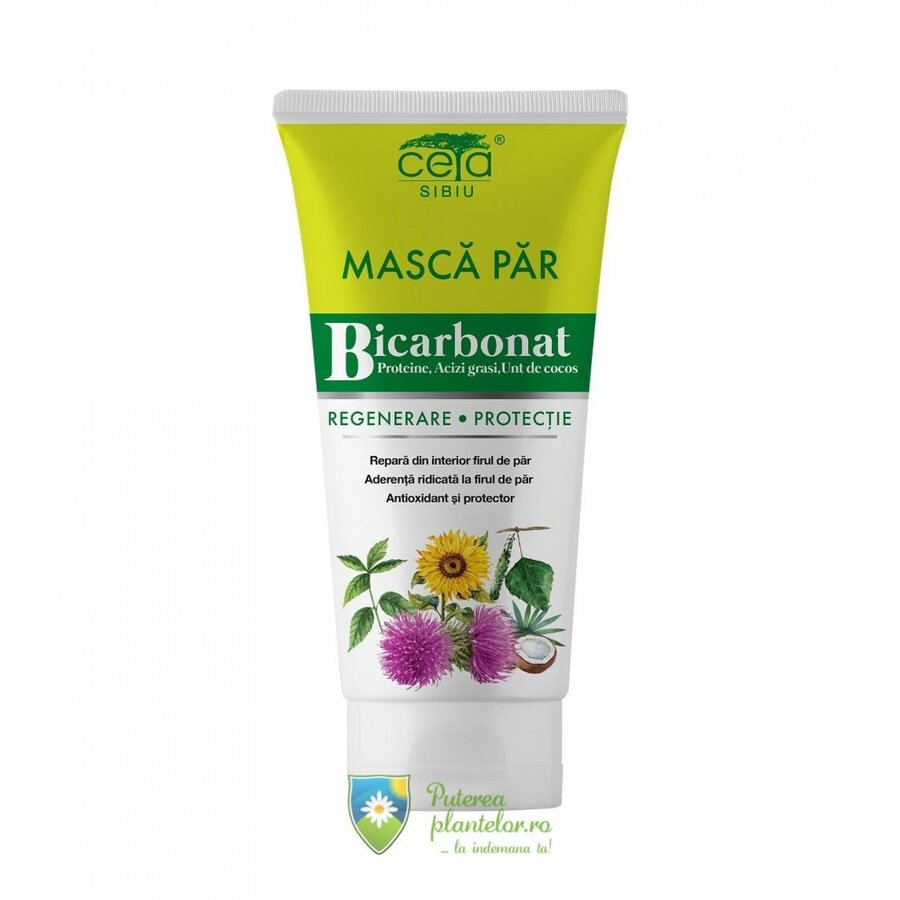 Masca de par Regenerare si protectie cu Bicarbonat 150 ml