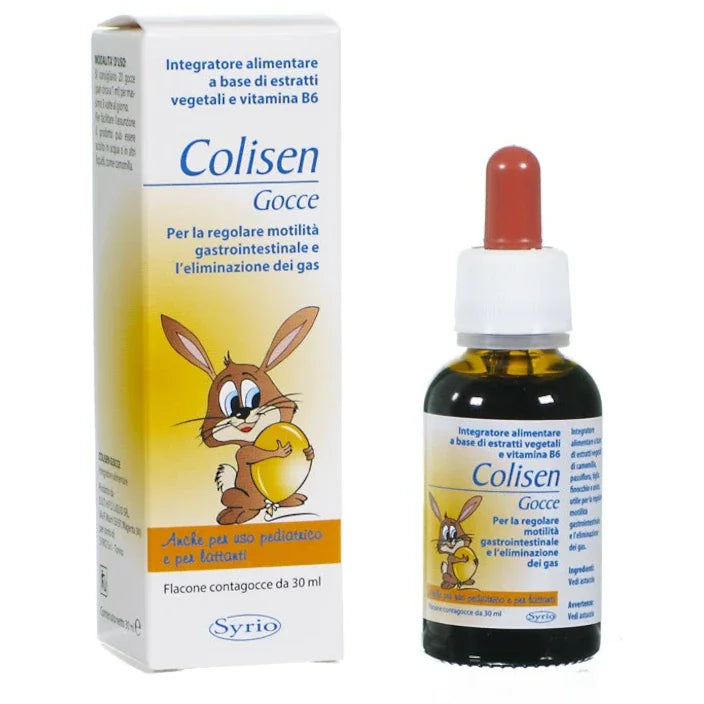 Supliment picaturi pentru colici intestinale, COLISEN, pentru nou nascuti si copii mici, 30 ml