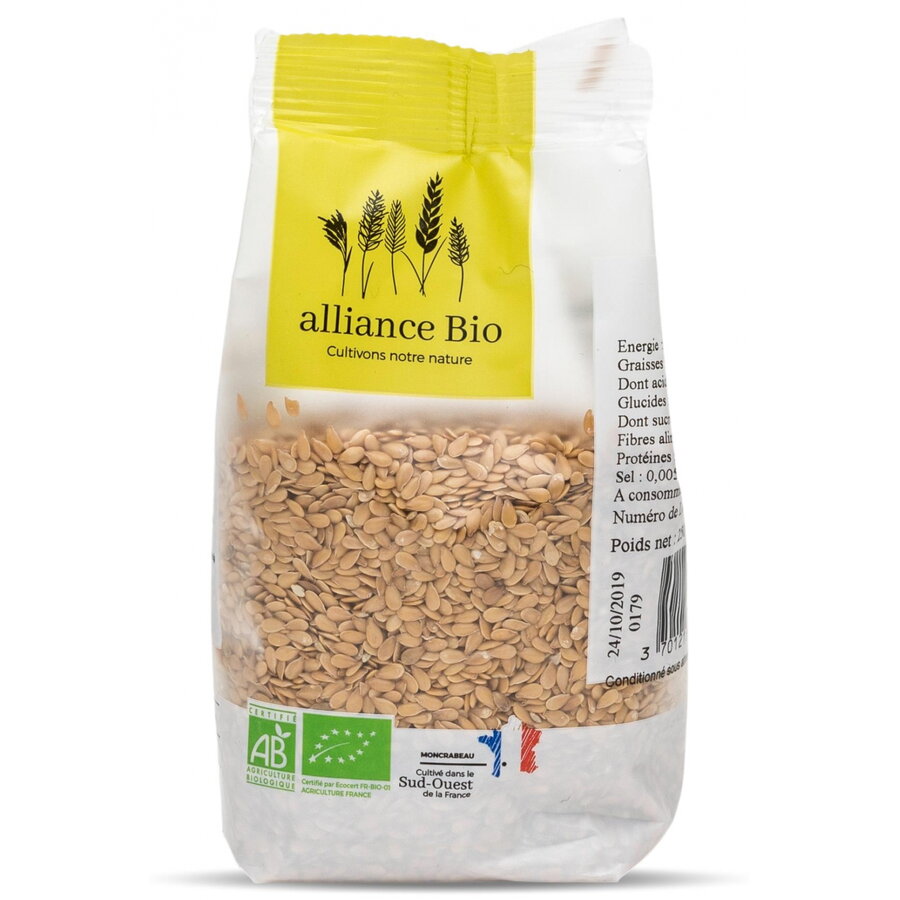 Seminte BIO de in auriu Alliance Bio 250g