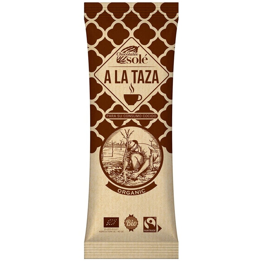 Ciocolata calda Bio, 200 g Chocolates Sole