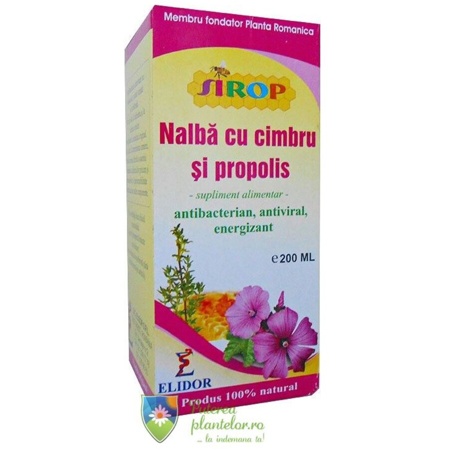 Sirop Nalba, cimbru si propolis 200 ml
