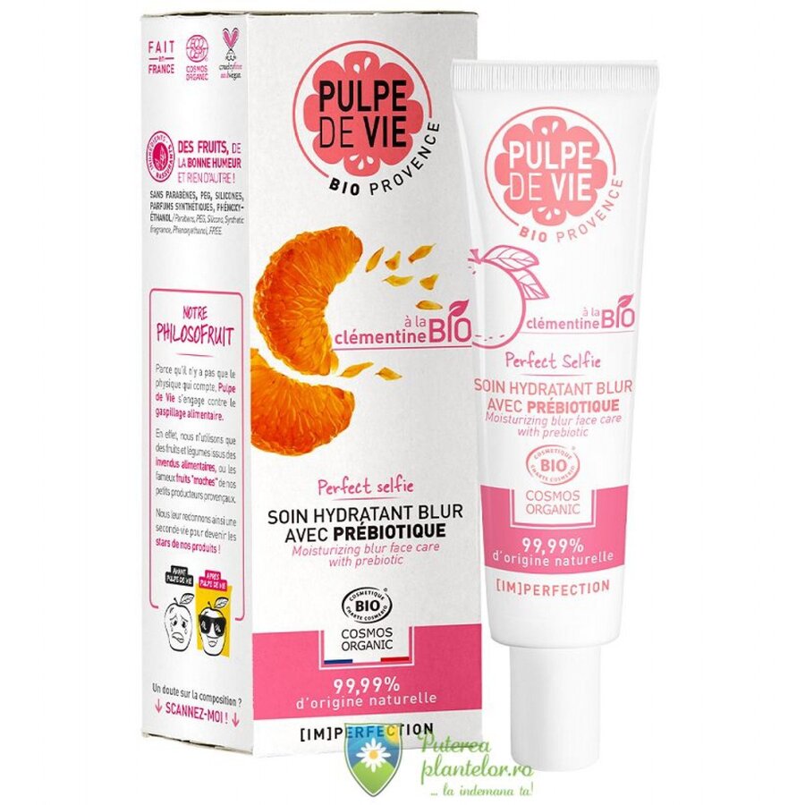 Crema hidratanta prebiotica pentru estomparea imperfectiunilor Perfect Selfie 40 ml