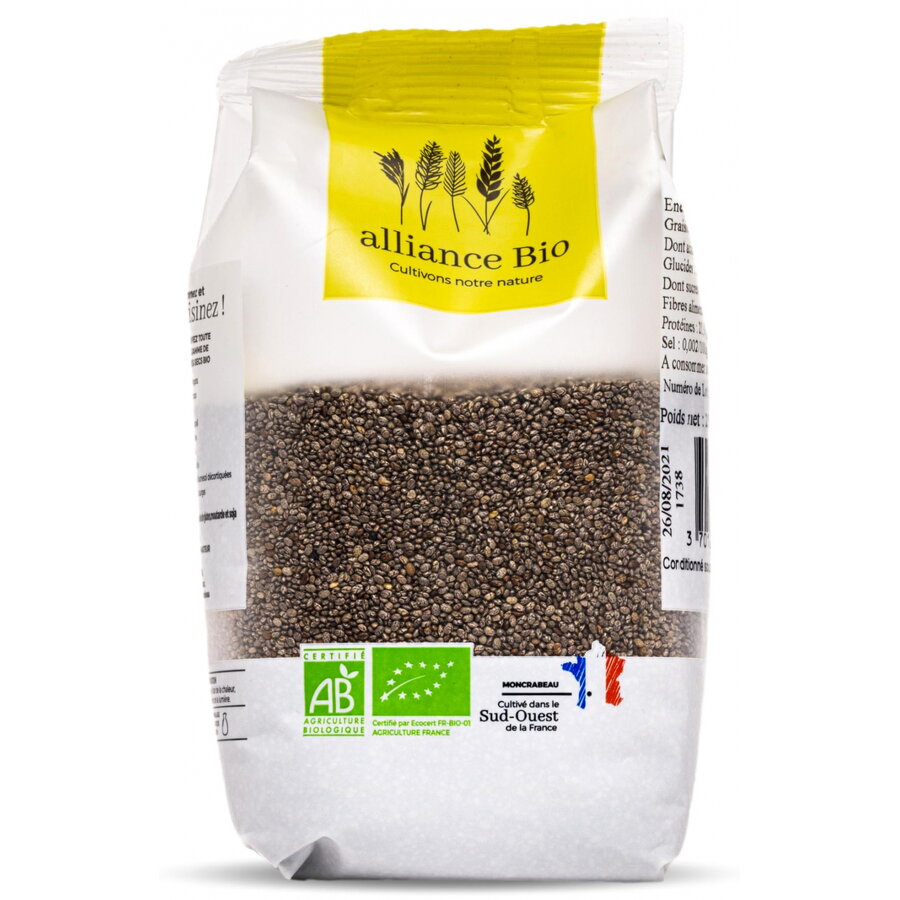 Seminte BIO de chia Alliance Bio 250g