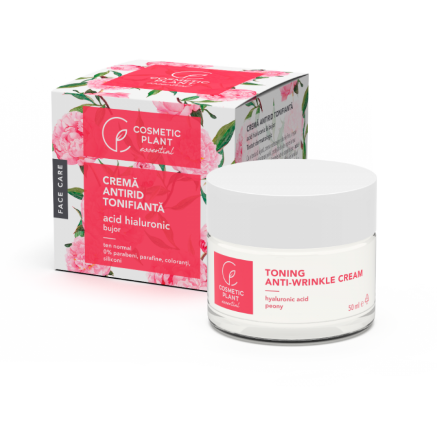 Crema antirid tonifianta cu acid hialuronic 50ml