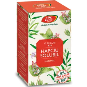 Hapciu Solubil raceala si gripa 12 R30 plicuri