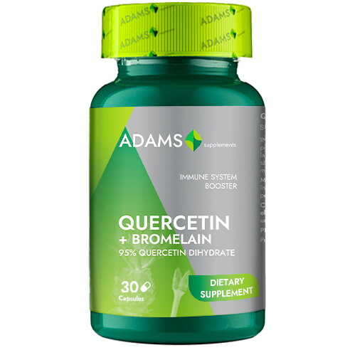 Quercetina 500mg + Bromelanina 30 cps vegetale