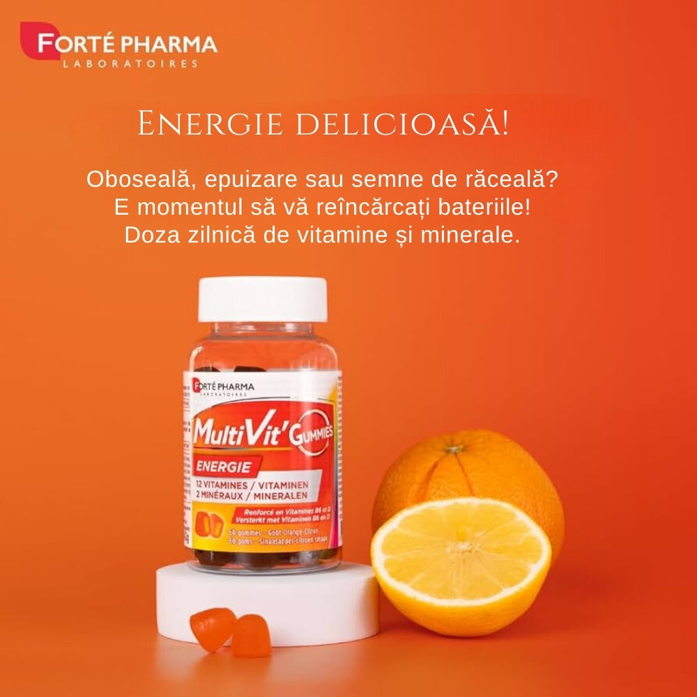 MultiVit Energie x 60 jeleuri | Forte Pharma