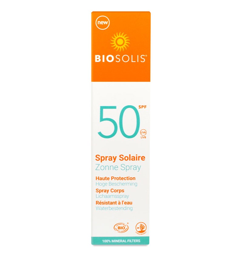 Spray de soare cu protectie solara, SPF 50, 100 ml Biosolis
