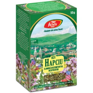 Hapciu Elimina disconfortul respirator, R31, ceai la punga