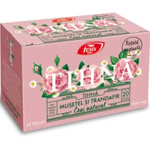 Tihna Ceai cu Musetel si Trandafir 20 plicuri