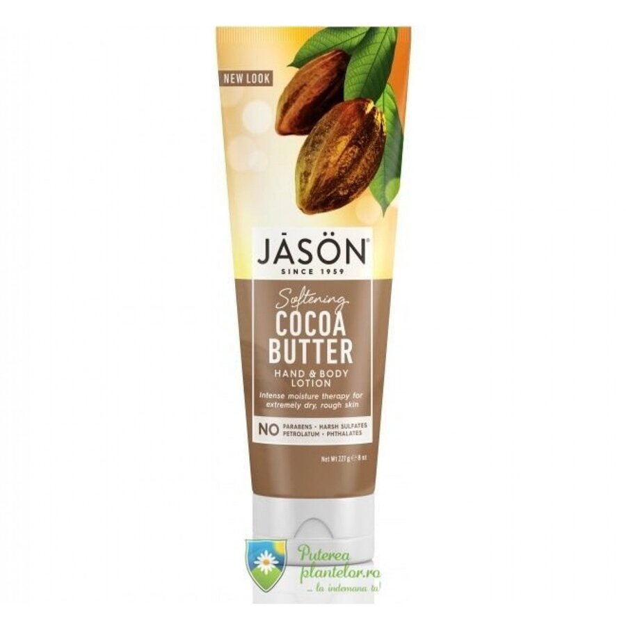Crema hidratanta cu unt de cacao pt maini si corp 227 gr
