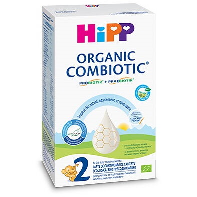 Lapte praf formula de continuare Bio Combiotic 2, +6 luni, 300gr, Hipp