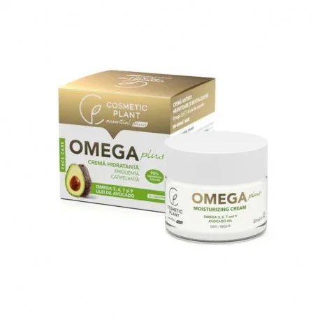 Crema Hidratanta si Catifelanta de Zi si Noapte Omega Plus, 50ml - Cosmetic Plant