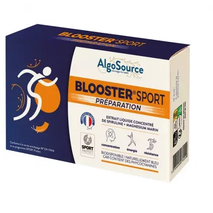 Blooster sport recuperare, 5 flacoane, Algosource