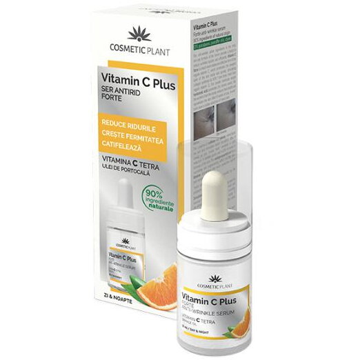 Ser Antirid Forte Vitamin C Plus Cosmetic Plant, 15ml