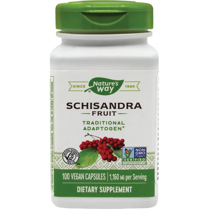 Schisandra Fruit 580mg 100 capsule