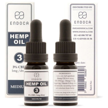 Hemp Oil 3%, 10ml , 300 mg CBD