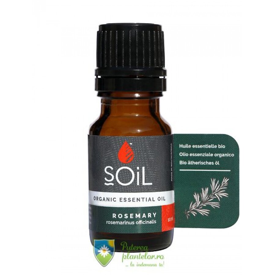 Ulei Esential Rozmarin Pur Organic 10 ml