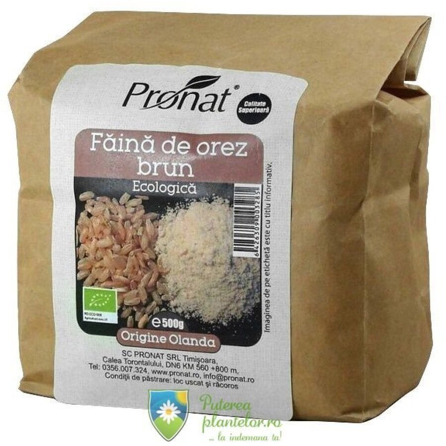 Faina Bio de orez brun 500 gr Expira: 30.07.2025