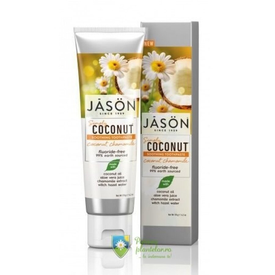 Pasta de dinti sensibili cu cocos si musetel 119 gr Expira: 31.07.2025